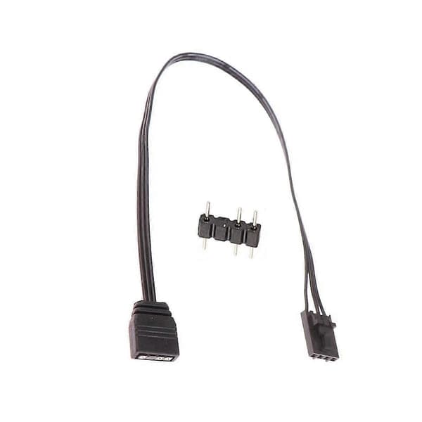 For 4PIN RGB til Standard ARGB 3-Pin 5V Adapter Kobling RGB Kabel 25cm
