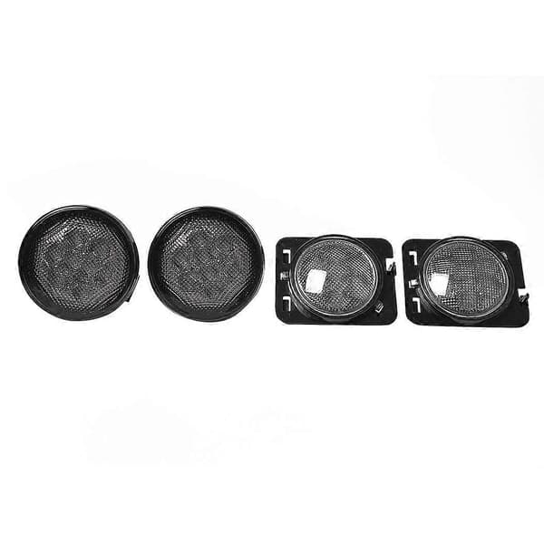 Främre LED Blinkers + Sidomarkeringsljus Kit för 2007-2017 JK