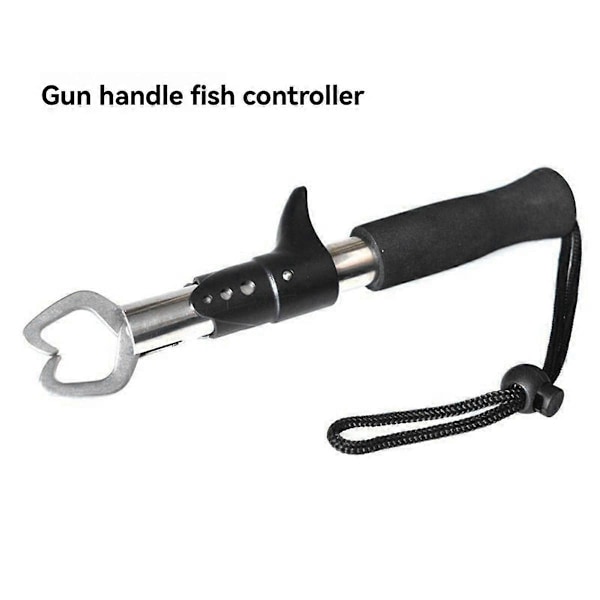 Våg i rostfritt stål med linjal Fiskkontroll, Fiskklämma Gripper Controller Luya Fiskeutrustning C