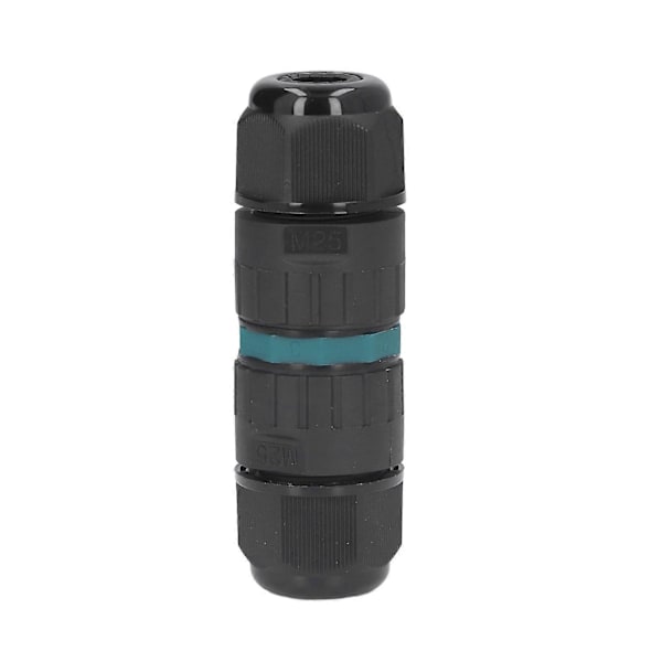 IP68 Vedenpitävä liitin Ulkokäyttöön Pikaliitin Suora Läpi 5-ytiminen Liitin 10-14mm