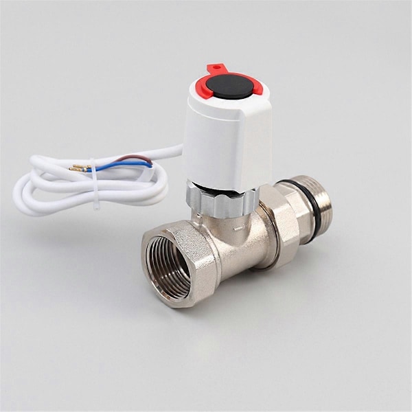 2 stk. 230V Normalt Lukket NC M30x1.5mm Elektrotermisk Aktuator for Gulvvarme TRV Termostatisk Varmespredning