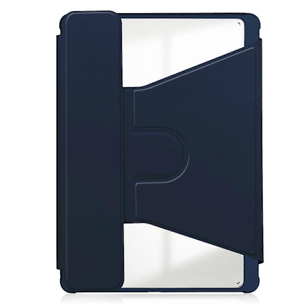 Tangentbord Smart Läderfodral För iPad Pro 11 2024 Dark Blue