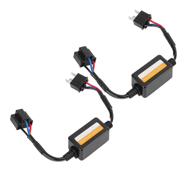 2 STK LED Decoder Praktisk Bekvem Nem Installation Lille Volumen Let Vægt LED Lys Modstand