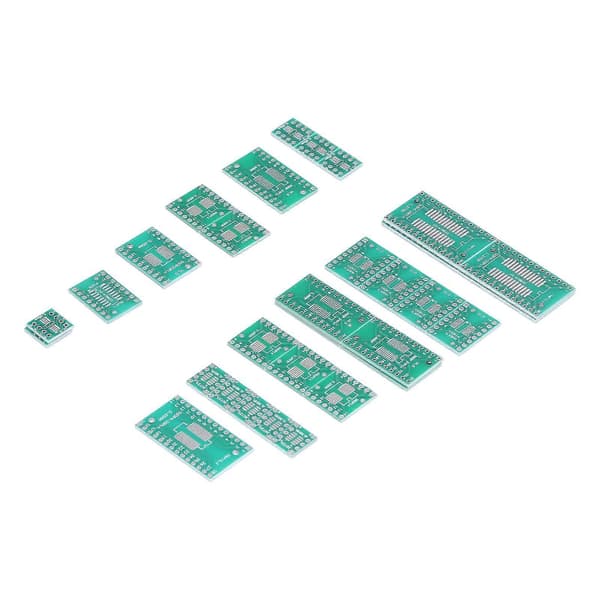 35 kpl Prototyyppilevy PCB SMT - DIP-sovitinlevy Muunnin Teollisuuden ohjauskomponentit