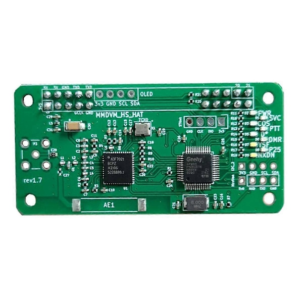 1.7 Version Hotspot Board med Antenne Support P25 DMR VHF UHF til