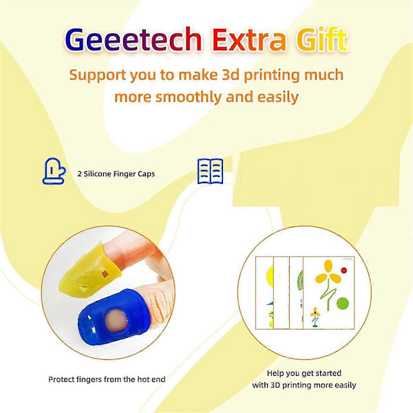 20 Farver PLA 3D Pen Filament Refills, 1,75 mm 3D Pen Filament, Hver Farve 5 m, I Alt 100 m, Kompatibel med MYNT3D 3DP Ens
