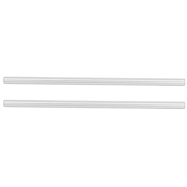 2 st 8mm Linjär Axel Hög Precision Krompläterad Stål Rörelseguide Cylinder för 3D-skrivare 400mm / 15.7in