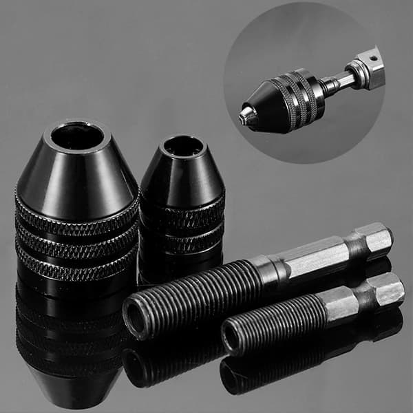 1/4 Hex Skaft Snabbväxling Multi Chuck Adapter Borr Multiverktyg QinHai