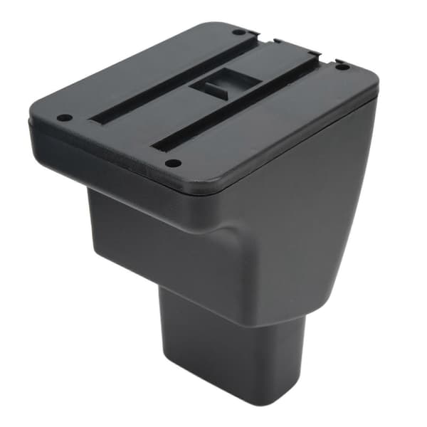 Armleneboks Midtkonsoll Oppbevaring Innholdsboks Interiør Organizer med USB-grensesnitt Erstatning for Hyundai I10