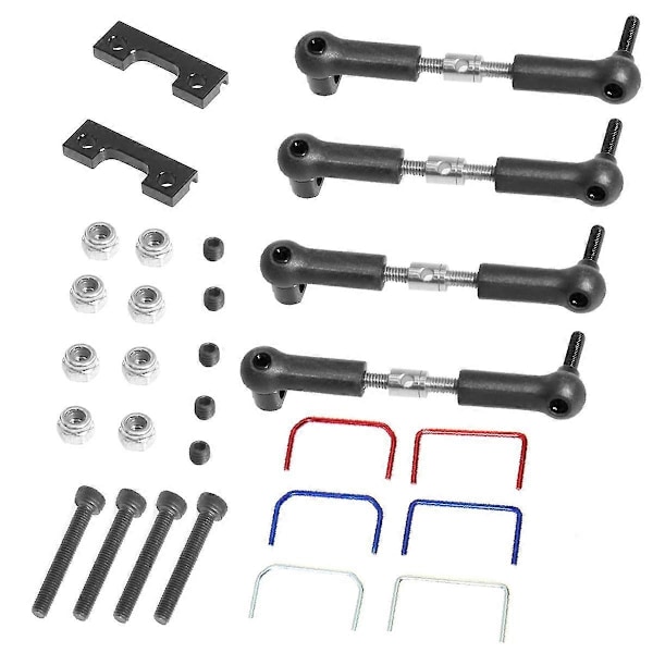 RC Bil Främre och Bakre Krängningshämmare Kit för 1/16 ,Slash RC Bil Uppgraderingsdelar