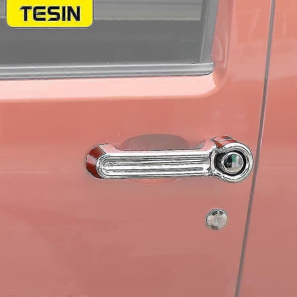 Nye Tesin-afdækninger til Dodge Nitro bildør, dækningsmærkater, trim til Dodge Nitro 2007-2012, udvendigt tilbehør Chrome 10 PCS