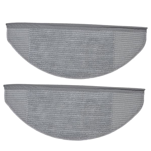 2 stk. robotstøvsuger udskiftningsmoppeklude, stærk vandabsorption, blød mikrofiber, vaskbare udskiftningsmoppeklude