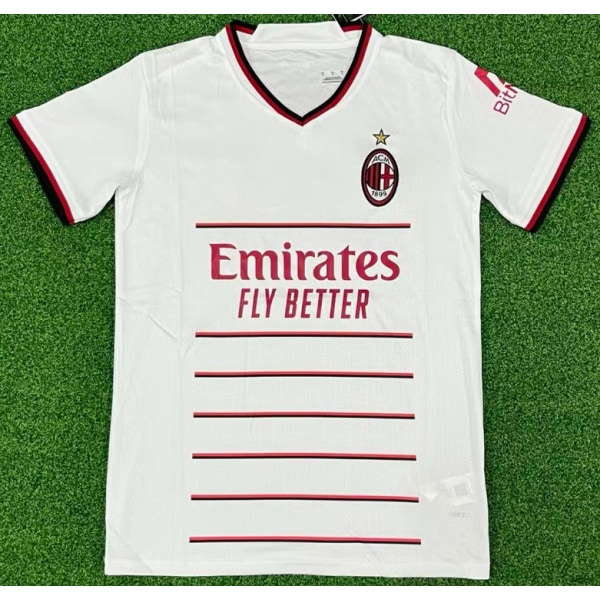 Ny vintage vit AC Inter Football Training T-shirt Beckham NO.7 XL