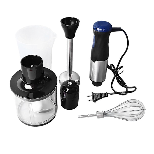 Elektrisk Handmixer 1000W 5 Hastigheter Säker Rostfritt Stål Enkel Användning Elektrisk Visp med Visphuvud Skål