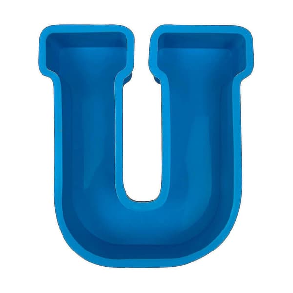 Alfabet Kakeform Bakeform Engelsk Bokstav Silikonform 3d Alfabet Bokstav U
