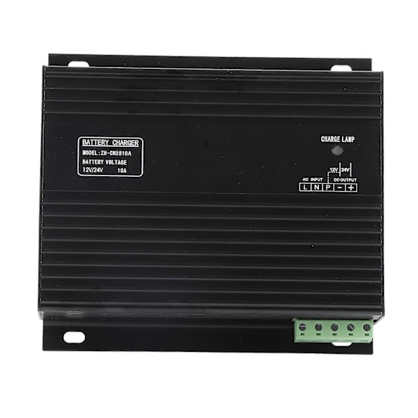 Generator Batteriladdare Universell Överbelastningsskydd Aluminiumlegering Intelligent Elverksladdare 12V 24V ZH-CH2810A