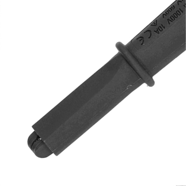 Krokodilklämma Testkrok Special för Multimeter Noggrann Detektering Reparation 30043Svart