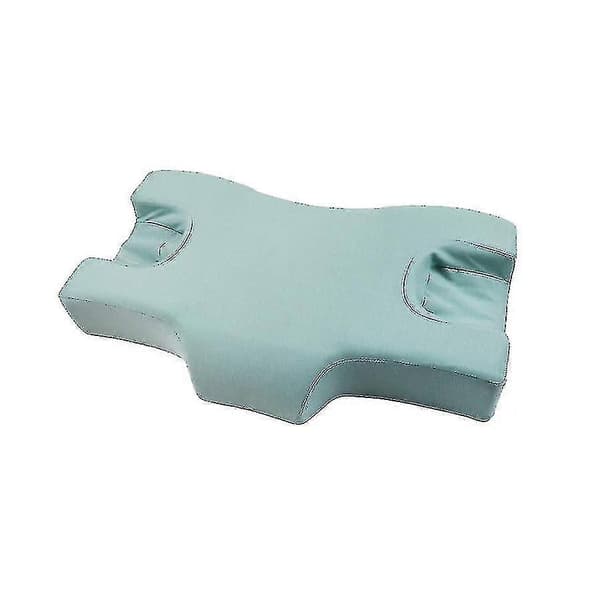 Anti-rynk Hals Skönhetskudde Hotell Skönhetssalong Långsam Återhämtning Memory Foam Kudde Sky blue satin