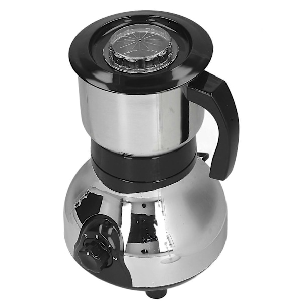 Elektrisk kaffekvern i rustfritt stål, elektrisk kaffemølle for kaffebønner, krydder, nøtter, frokostblandinger 300W
