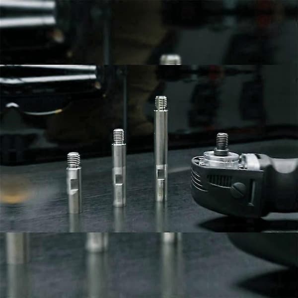 75/100/140MM M14 Gevind Børstehoved Forlængerstang Slibemaskine Adapterstang