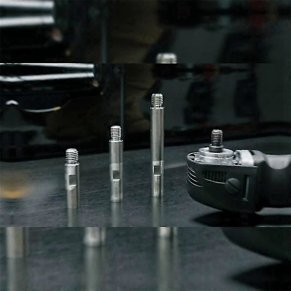 75/100/140MM M14 Gjenge Børstehode Forlengelsesstang Sliper Adapterstang