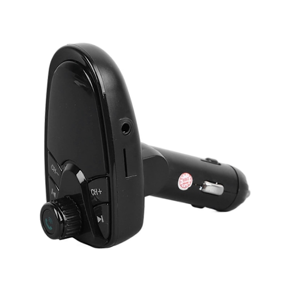 USB Biloplader Stor Skærm Dobbelt USB-Port Hurtig Opladning Håndfri Opkald FM-Transmitter Bluetooth MP3