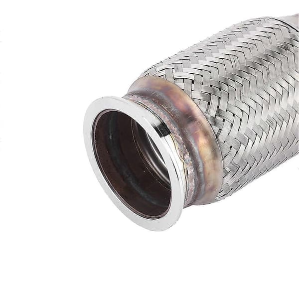 3in Stål V-bånd til V-bånd Downpipe Lav 90 Grader med Flex Belg O2 Plugger