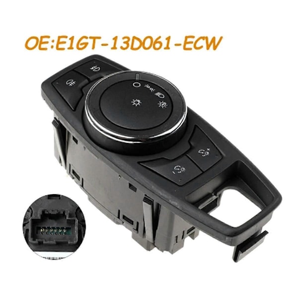 E1GT-13D061-ECW E1GT13D061ECW Bil Forlygte Tågelygte Kontrolkontakt Bil Lyskontakt til