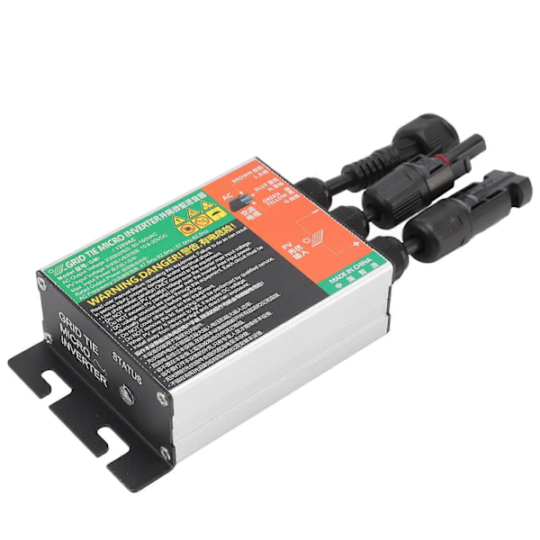 GMI Grid Tie Micro Invertteri Aurinko PV Alumiiniseos IP55 Monisuojaus 20x7,7x3,6cm 150L