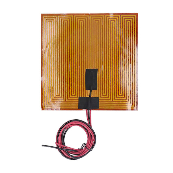 PI Varmeelementer Film Fleksibel 150 20 x 20 cm Selvklebende Varmeplate for 3D-skriver DC24V 150W
