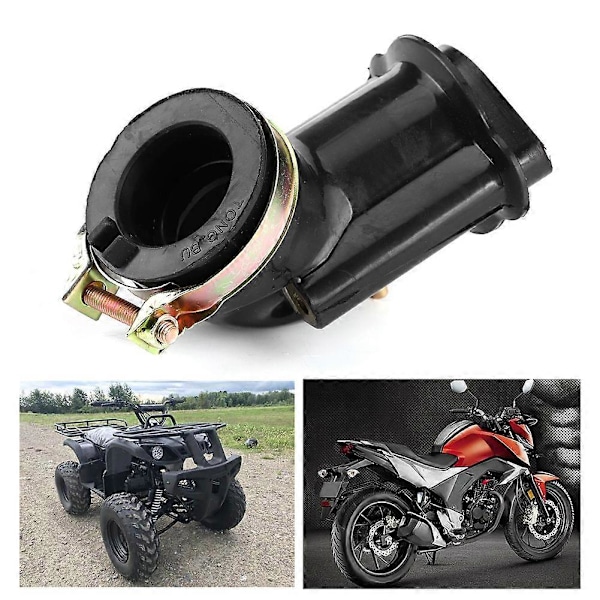 Forgasser Luftinntaksmanifold Rør Innløpsadapter Høyde 22/30mm Passer for GY6 150cc