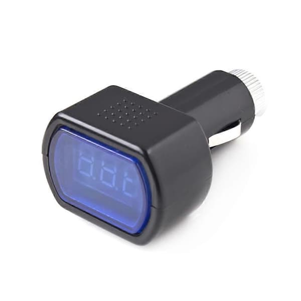 Bilspenningsmåler med LED-display Digital Voltmeter for bil