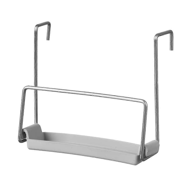 2-pack Långsamkokare Lockhållare för Matlagning, Hands Free Grytlocksorganisatör Passar De Flesta Långsamkokare med Silikonbricka, Grå