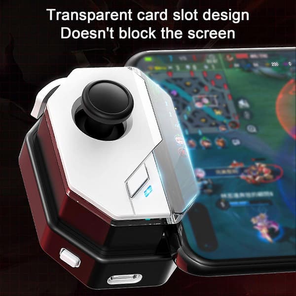 Mobil Speljoystick MFI Modell Responsiv Bluetooth-kompatibel 5.0 Laggfri Spelkontroll för Android/för IOS
