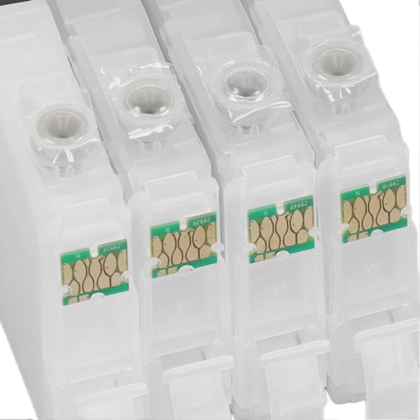 4 Farver Blækpatron med Permanent Chip Genopfyldningsprinterkasser Sort Cyan Magenta Gul T200XL1 T200XL2 T200XL3 T200XL4
