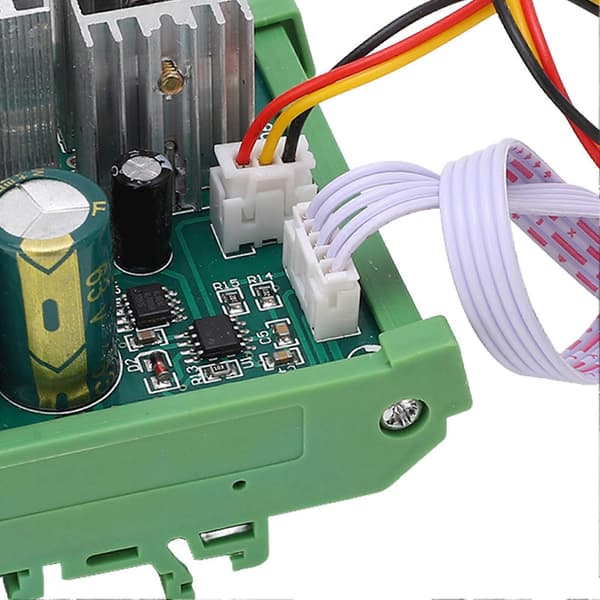 Høyeffekts Motor Driver Guvernør Modul PWM DC Motor Hastighetskontroller DIN Skinnefeste DC12?55V