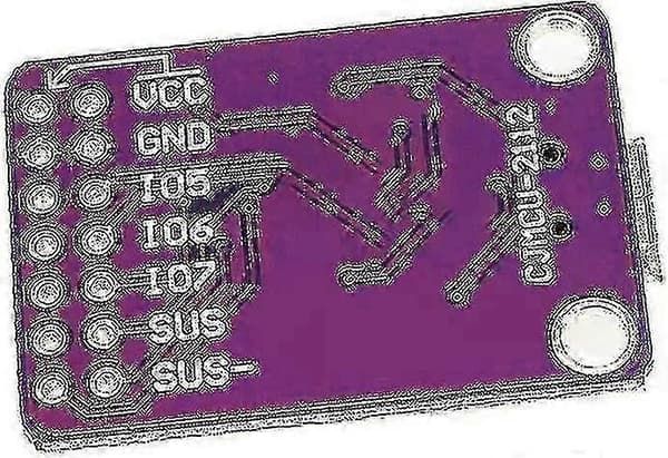 USB til I2C kommunikasjonsmodul Universal CP2112 Feilsøkingsmoduler Kontaktutstyr Modifisert komponentutskifting Gratis