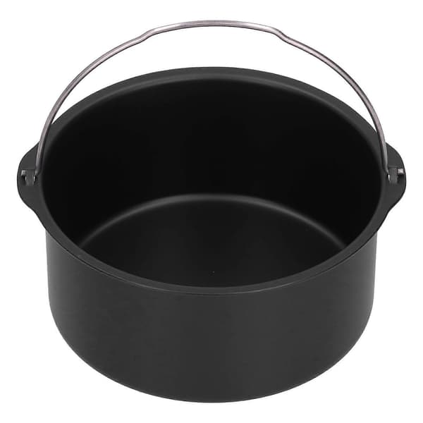 Kageform Kulstofstål Non-stick Kagebageplade Køkken Elektrisk Frituretilbehør (8 tommer)