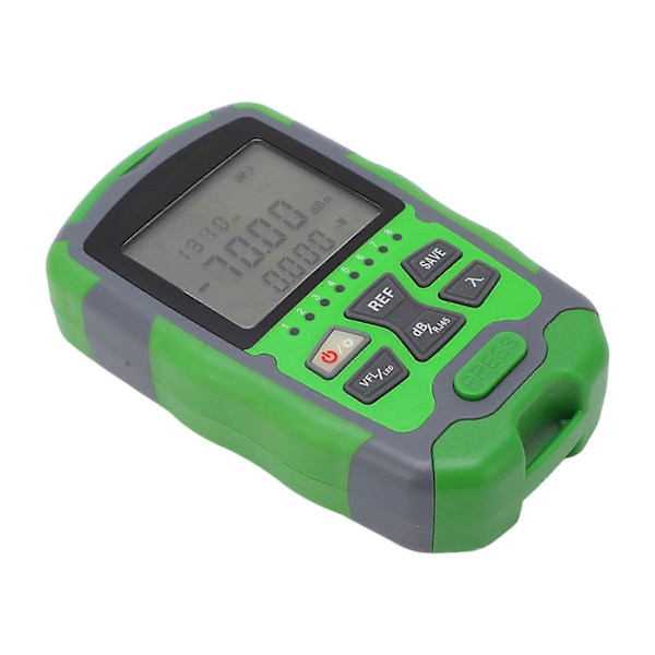 Optisk Fiber Effektmåler Optisk Kabel Tester ?70~+10dbm Digital Display Genopladelig 20MW