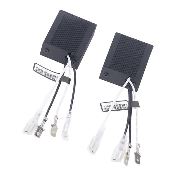 2 st LED Canbus Decoder Strålkastarlampa Ljus Felavstörningsenhet Tillbehörsset Kit C14 H1
