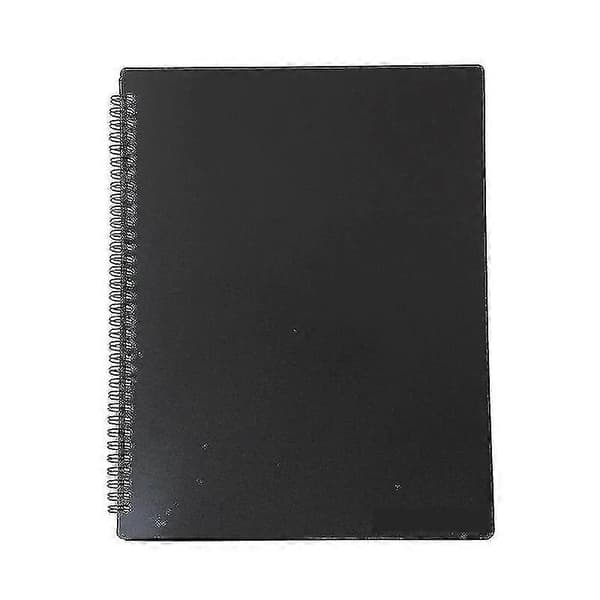 A4 Størrelse Musik Nodeholder Papir Ark Dokument Fil Organizer Musik Papir Mappe 40 Lommer Til Gui