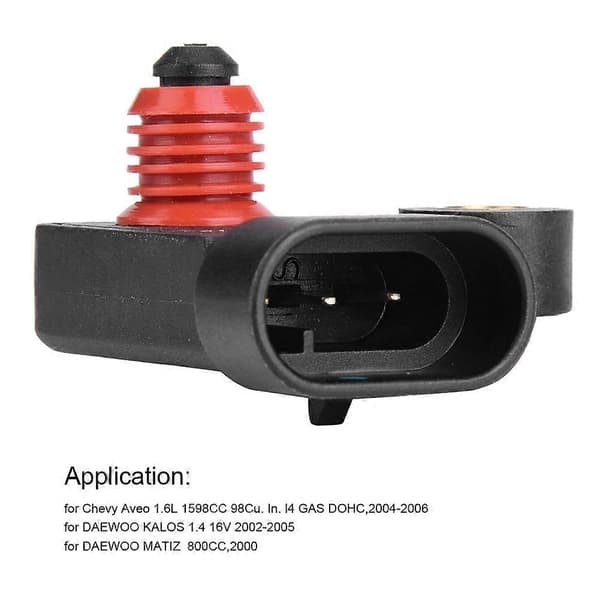 Absoluttrycksgivare MAP-sensor för Chevy Aveo/för Daewoo Matiz/för KALOS