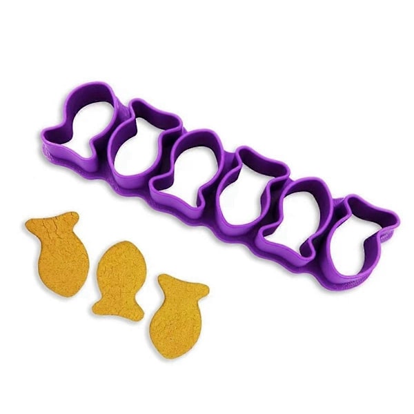 Mini Gullfiskkjeks Bakeform Fiskeform Snacks Bakeform Fiskeform Kakeform Oransje
