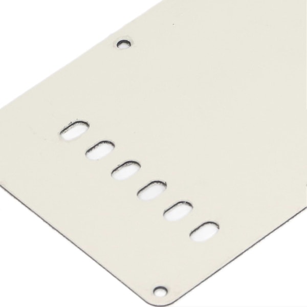 2 st Elgitarr Baksida Skyddsplatta 6 Hål Robust Utsökt Utseende Gitarrplektrumskydd Bakplatta Svart Beige