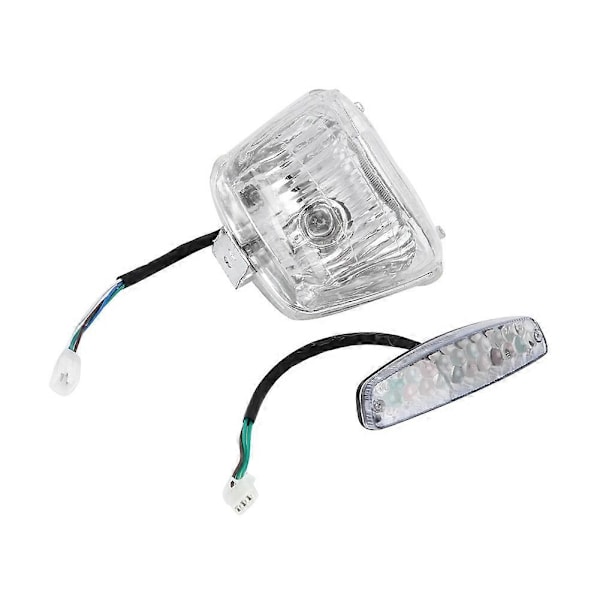 12V Etu- taka- ja takavalo Lamppu Dinosaurustyyli Sopii 50cc 70cc 110cc Mönkijä Dirt Bike ATV