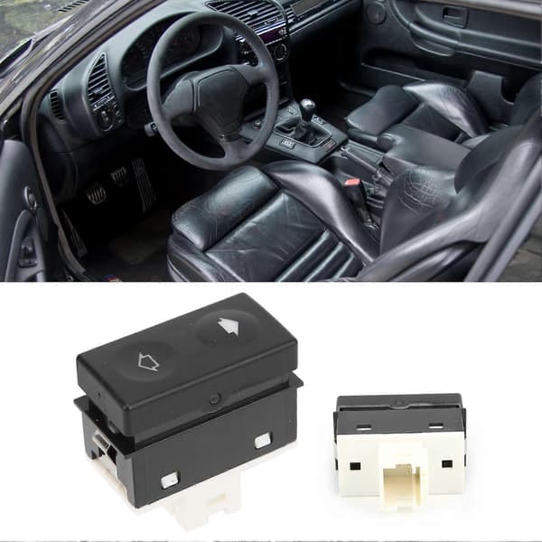 Vindusbryter 61311387388 Erstatning for E36 328i Cabriolet M52 MANUELL BK73