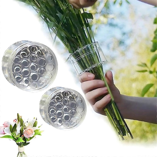 Blomsterstjälkhållare Spiral Blomsterställ DIY Blomsterarrangemang Konsttillbehör