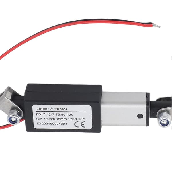 12V Elektrisk Lineær Aktuator 15mm Slaglængde 120N Kraftig Mini Elektrisk Lineær Aktuator Motor til Sofa Massagestol