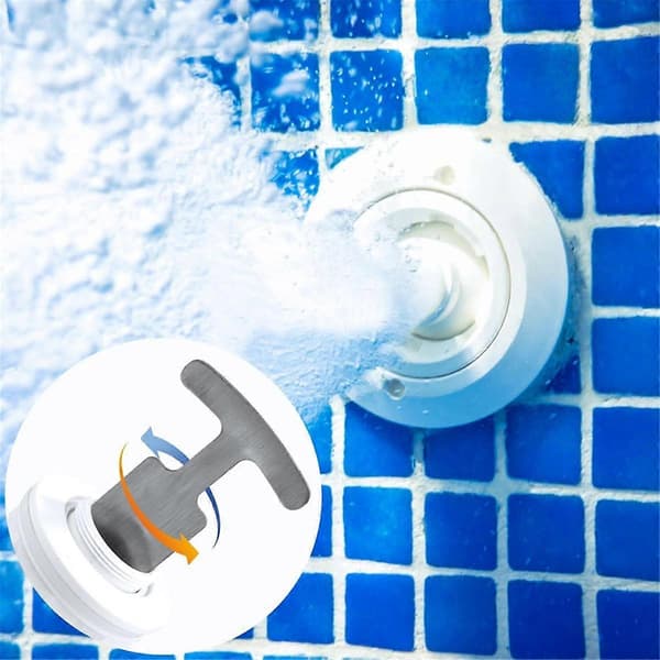 Pool Plug Fjernelsesværktøj, Metal Pool Øjeæble Sæde Fjernelsesværktøj til Hydrostream Retur Jet Fitting Pool Værktøj 2 stk