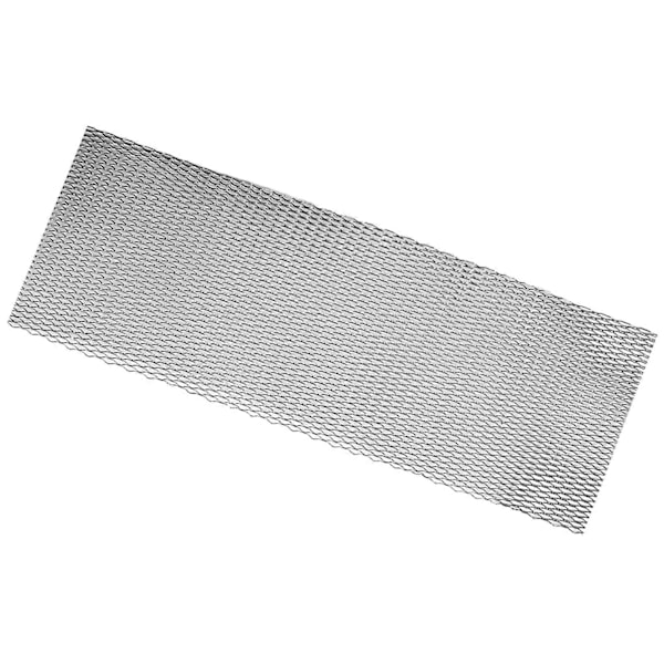 Bil Front Center Grill Rhombisk Mesh Stabil Struktur Aluminium Universal Pasform til Biler Sort